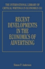 Image for Recent Developments in the Economics of Advertising