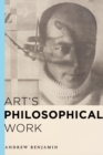 Image for Art&#39;s philosophical work