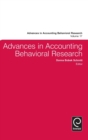 Image for Advances in accounting behavioral researchVolume 17