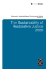Image for The sustainability of restorative justice