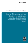 Image for Hyogo framework for action and urban disaster resilience : v. 16