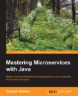 Image for Mastering microservices with Java