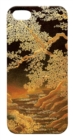 Image for Flame Tree iPhone Case (Ashmolean Cherry Trees &amp; River Bank)