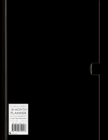 Image for Black large plain &amp; simple 18 month planner 2017