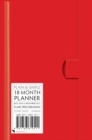 Image for Red pocket+ plain &amp; simple 18 month planner 2017