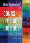 Image for Cours d&#39;hebreu biblique