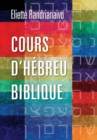 Image for Cours d&#39;Hebreu Biblique