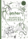 Image for Harry Potter Magical Creatures Postcard Colouring Book : 20 postcards to colour