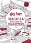 Image for Harry Potter Magical Places &amp; Characters Postcard Colouring Book : 20 postcards to colour