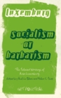 Image for Rosa Luxemburg: Socialism or Barbarism: Selected Writings : 55581
