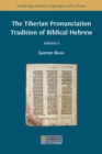 Image for The Tiberian Pronunciation Tradition of Biblical Hebrew, Volume 1