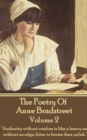 Image for Poetry Of Anne Bradstreet. Volume 2