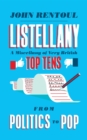 Image for Listellany: a miscellany of very British top tens, from politics to pop