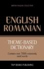 Image for Theme-based dictionary British English-Romanian - 7000 words