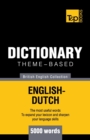 Image for Theme-based dictionary British English-Dutch - 5000 words