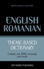 Image for Theme-based dictionary British English-Romanian - 5000 words