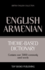Image for Theme-based dictionary British English-Armenian - 3000 words
