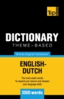 Image for Theme-based dictionary British English-Dutch - 3000 words