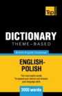 Image for Theme-based dictionary British English-Polish - 3000 words