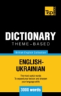 Image for Theme-based dictionary British English-Ukrainian - 3000 words