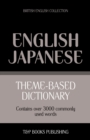 Image for Theme-based dictionary British English-Japanese - 3000 words