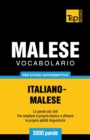 Image for Vocabolario Italiano-Malese per studio autodidattico - 3000 parole
