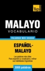 Image for Vocabulario espa?ol-malayo - 3000 palabras m?s usadas