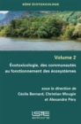 Image for Ecotoxicologie, Des Communautes Au Fonctionnement Des Ecosystemes