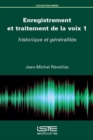 Image for Enregistrement Et Traitement De La Voix 1