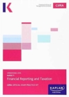 Image for CIMA F1 Financial Reporting and Taxation - Exam Practice Kit