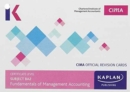 Image for CIMA BA2 Fundamentals of Management Accounting - Revision Cards