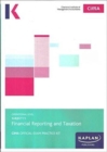 Image for F1 FINANCIAL REPORTING AND TAXATION - EXAM PRACTICE KIT