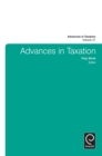 Image for Advances in taxationVol. 21