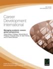 Image for Managing Academic Careers: Global Perspectives: 19