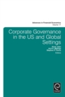 Image for Corporate governance in the US and global settings