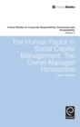 Image for Social capital processes  : an owner-manager perspective