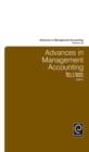 Image for Advances in management accounting. : Volume 26