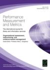 Image for Organizational assessment, restructuring, and evidence-based management: Performance Measurement and Metrics