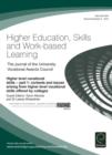 Image for Higher level vocational skills - part 1: contexts and issues arising from higher level vocational skills offered by colleges: 5