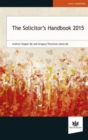 Image for The solicitor&#39;s handbook 2015