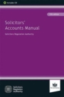 Image for Solicitors&#39; accounts manual