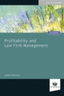 Image for Profitability and Law Firm Management