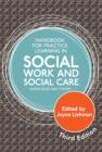 Image for Handbook for practice learning in social work and social care: knowledge and theory