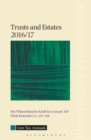 Image for Trusts and estates 2016/17