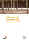 Image for Manual of accounting narrative reporting 2016