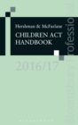 Image for Hershman &amp; McFarlane Children Act handbook 2016/17