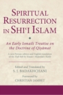 Image for Spiritual resurrection in Shi&#39;i Islam  : an early Ismaili treatise on the Doctrine of Qiyamat