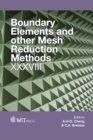 Image for Boundary elements and other mesh reduction methods XXXVIII