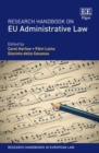Image for Research handbook on EU administrative law