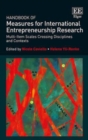 Image for Handbook of Measures for International Entrepreneurship Research